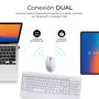 clavier et souris Subblim SUBKBC-DCOPW1 Blanc Espagnol Espagnol Qwerty QWERTY