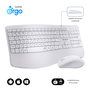clavier et souris Subblim SUBKBC-DCOPW1 Blanc Espagnol Espagnol Qwerty QWERTY
