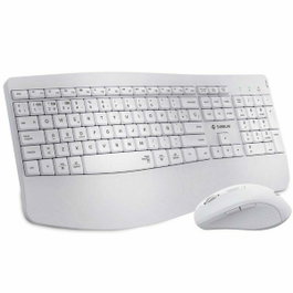 Subblim Combo Dual Office Prowave White - Clavier et Souris Bluetooth/USB