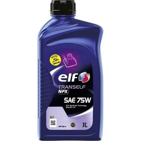 Elf TRANSELF NFX SAE 75W-80 Huile de Transmission Synthétique GL-4 1 Litre pour Boîtes Manuelles Renault Nissan Mitsubishi Elf TRANSELF NFX SAE 75W-80 Huile de Transmission Synthétique GL-4 1 Litre pour Boîtes Manuelles Renault Nissan Mitsubishi