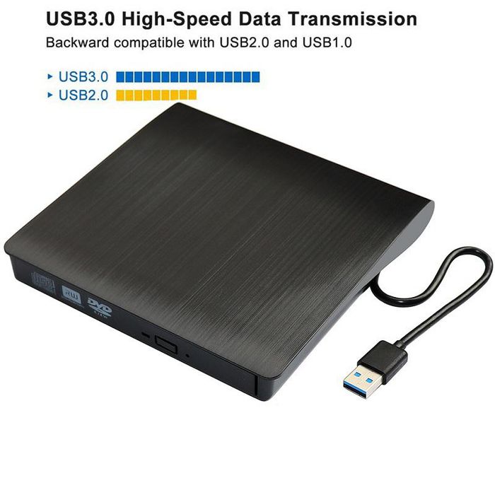 CoreParts Lecteur externe DVD RW pour DVD+R et DVD-R, USB 3.0, Noir CoreParts Lecteur externe DVD RW pour DVD+R et DVD-R, USB 3.0, Noir