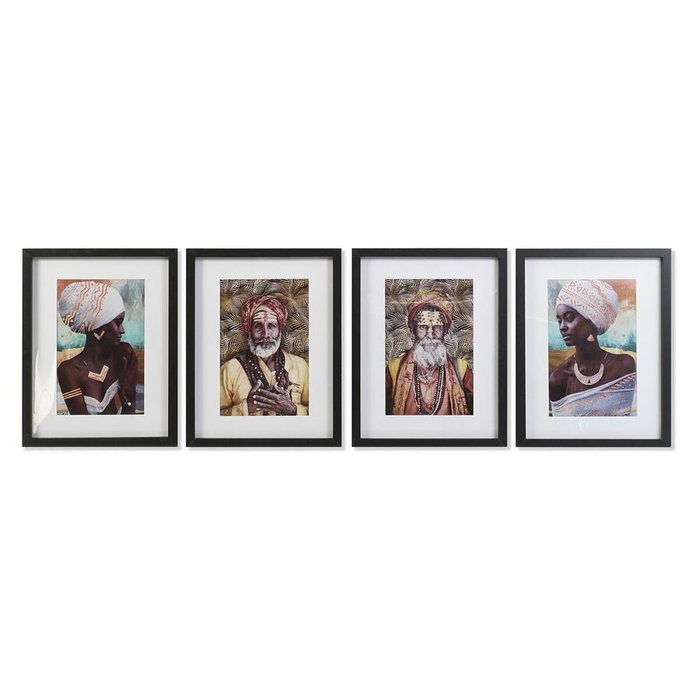 DKD Home Decor Cadre Bois et polystyrène 35 x 2,5 x 45 cm DKD Home Decor Cadre Bois et polystyrène 35 x 2,5 x 45 cm