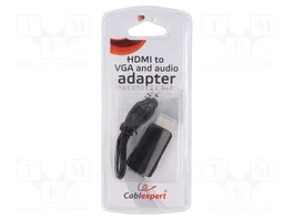 GEMBIRD Convertisseur HDMI 1.4 vers VGA Full HD 1080p noir