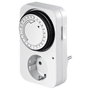 Silver Programateur Analogique 24 Heures 3600W IP20 250V 16A 50Hz