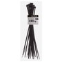 Hantums Collier de serrage en nylon noir 200x3,6mm (Sachet de 25 unités)