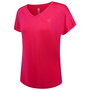 T-shirt à manches courtes femme Dare 2b DWT566-3BK Rose foncé (S)