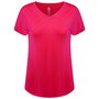 T-shirt à manches courtes femme Dare 2b DWT566-3BK Rose foncé (S)