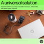 HP Chargeur USB-C 65 W pour ordinateur portable, tablette et smartphone, Compact et léger avec alimentation intelligente