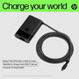 HP Chargeur USB-C 65 W pour ordinateur portable, tablette et smartphone, Compact et léger avec alimentation intelligente