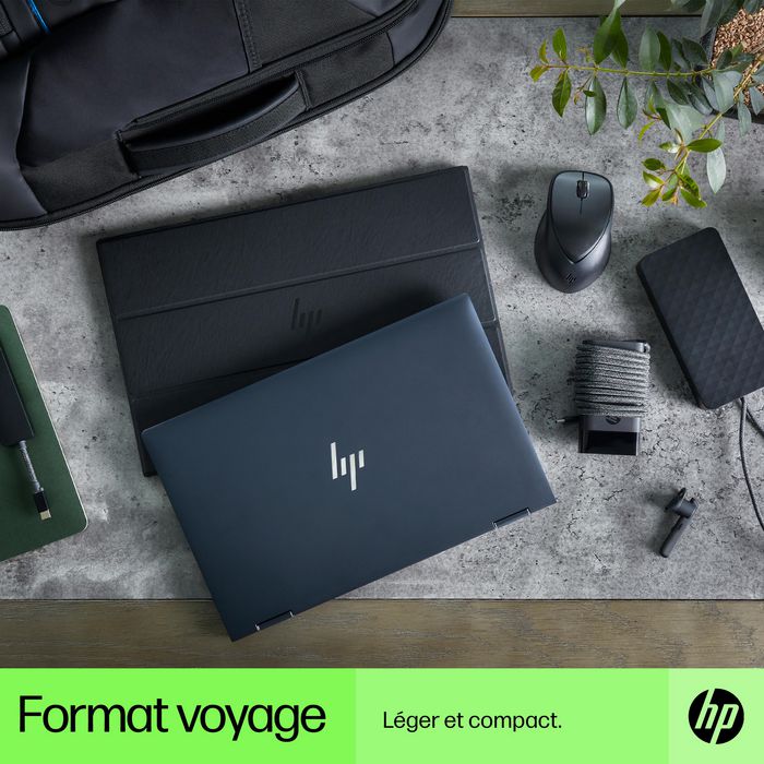 HP Chargeur USB-C 65 W pour ordinateur portable, tablette et smartphone, Compact et léger avec alimentation intelligente