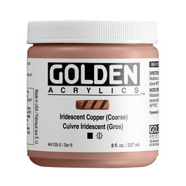 Golden Peinture Acrylique Heavy Body Iridiscente Cuivre 237 ml