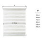 Store à enrouleur Stor Planet Clip&Fix Night&Day Beige 120 x 180 cm