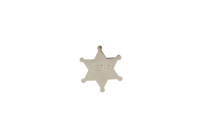 My Other Me - Étoile de sheriff en métal - Jouet pour enfants dès 36 mois - Couleur multicolore