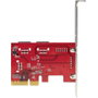 StarTech.com Carte Contrôleur PCIe SATA 6 Ports 6Gb/s - Réf. 6P6G - Carte SATA