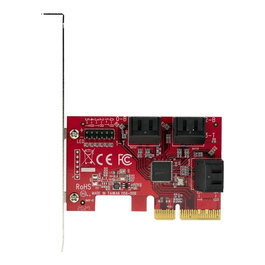 StarTech.com Carte Contrôleur PCIe SATA 6 Ports 6Gb/s - Réf. 6P6G - Carte SATA
