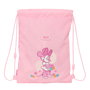 Sac à dos serré par des ficelles Minnie Mouse Baby Rose 26 x 34 x 1 cm