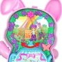Mattel Polly Pocket Estuche Conejito Fiesta del Té avec 1 poupée et 10 accessoires +4 ans