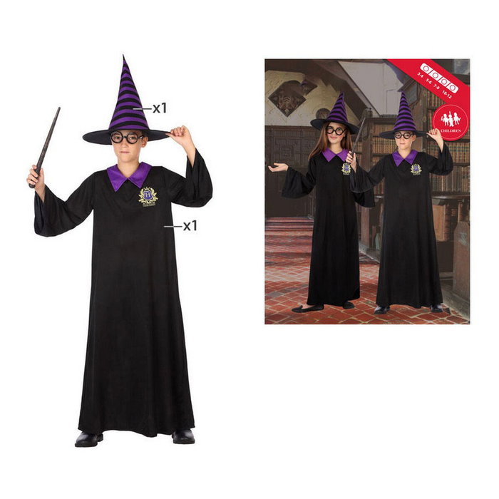 BigBuy Carnival Déguisement Étudiant Mage pour Enfant Unisexe, 3-4 Ans BigBuy Carnival Déguisement Étudiant Mage pour Enfant Unisexe, 3-4 Ans