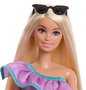 Mattel Barbie Fashionista - Poupée avec 3 tenues de soirée, âge recommandé 3 ans et plus