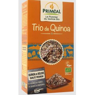 Primeal Quinoa Trio Blanc Rouge Noir 500 g Bio Primeal Quinoa Trio Blanc Rouge Noir 500 g Bio