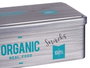 KINVARA Bote Hojalata Rectangular Organic Snacks Gris