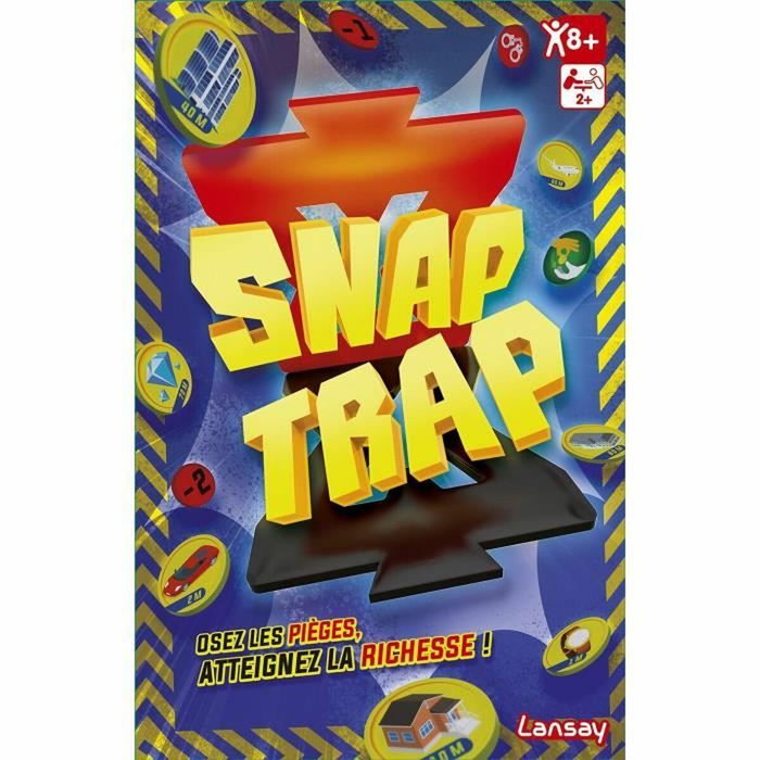 Lansay Snap Trap - Jeu de société d'ambiance