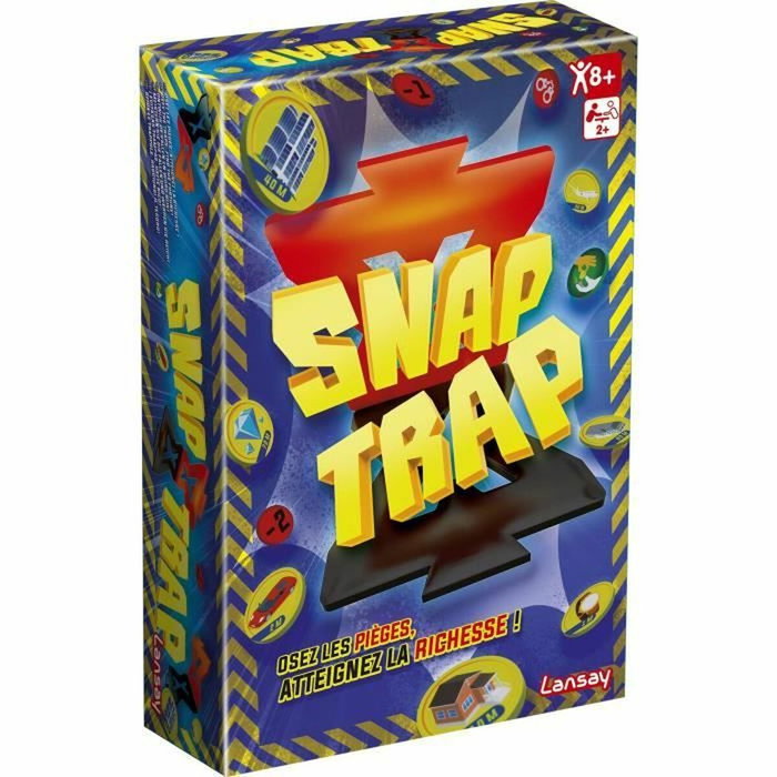 Lansay Snap Trap - Jeu de société d'ambiance