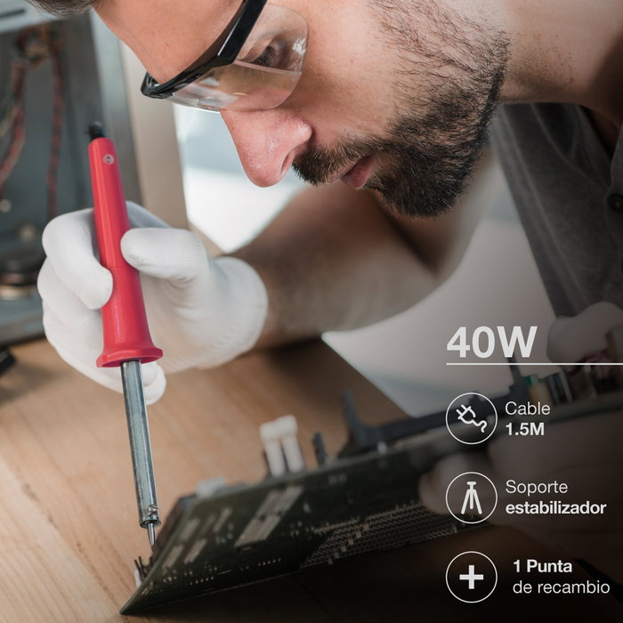 Hantums Fer à souder électrique 40W 230V