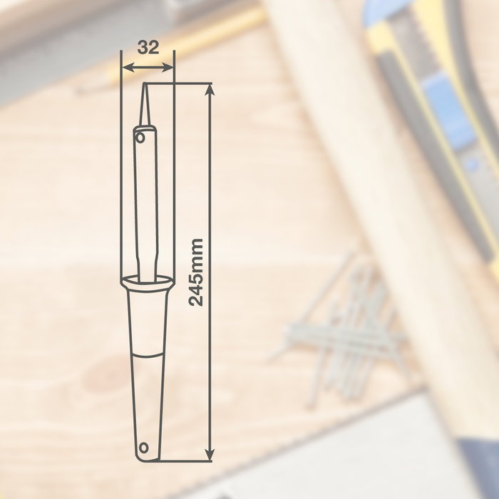 Hantums Fer à souder électrique 40W 230V