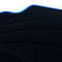 OCC Design Tapis de Voiture Sur Mesure pour Renault Megane III (2009-2016), 5 Pièces, Bleu