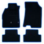 OCC Design Tapis de Voiture Sur Mesure pour Renault Megane III (2009-2016), 5 Pièces, Bleu