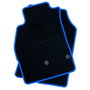 OCC Design Tapis de Voiture Sur Mesure pour Renault Megane III (2009-2016), 5 Pièces, Bleu