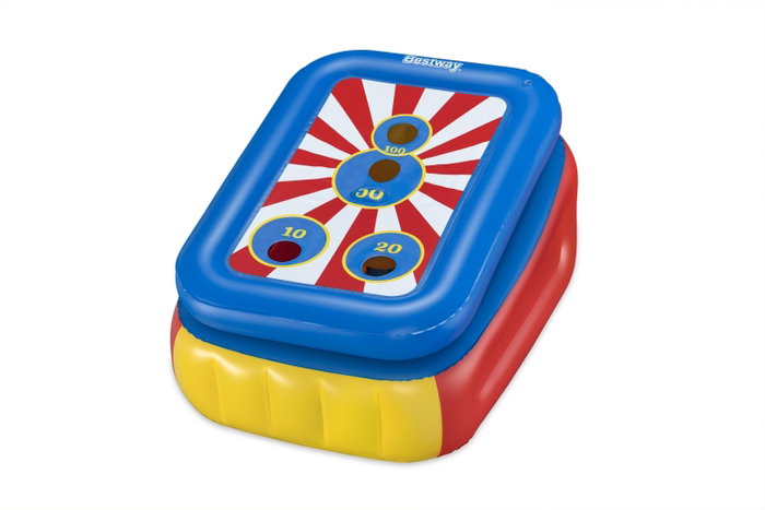 Bestway 52635 Piscine Gonflable pour Enfants avec Balles 110x81x62 cm +2 Ans Jeux Jardin