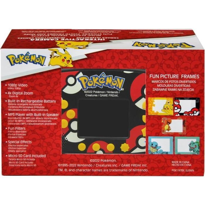 Kids Licensing Caméra Interactive Pokémon pour Enfants