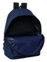 Safta Mochila doble para portatil 15,6 pouces + USB Munich Basicos - Sac à dos pour ordinateur portable 15.6" avec port USB, couleur marine, 31x44x18 cm