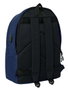 Safta Mochila doble para portatil 15,6 pouces + USB Munich Basicos - Sac à dos pour ordinateur portable 15.6" avec port USB, couleur marine, 31x44x18 cm