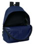 Safta Mochila doble para portatil 15,6 pouces + USB Munich Basicos - Sac à dos pour ordinateur portable 15.6" avec port USB, couleur marine, 31x44x18 cm