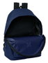 Safta Mochila doble para portatil 15,6 pouces + USB Munich Basicos - Sac à dos pour ordinateur portable 15.6" avec port USB, couleur marine, 31x44x18 cm
