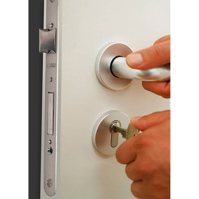 Serrure à mortaiser Micel Acier 70 mm