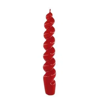 CERABELLA Bougie Spirale 143 N18 Rouge 2,3x21cm (Lot de 6) CERABELLA Bougie Spirale 143 N18 Rouge 2,3x21cm (Lot de 6)