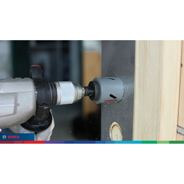 Bosch Coffret de 9 pièces de scies trépans bimétal HSS pour électricien