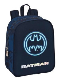 Safta Mochila guarderia - Sac à dos pour poussette adapté aux crèches, thème Batman "Legendary", 22 x 27 x 10 cm - Enfant 3 ans