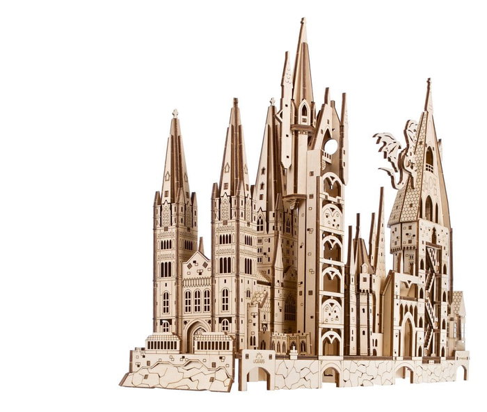 Ugears Château de Poudlard - Maquette en bois Harry Potter