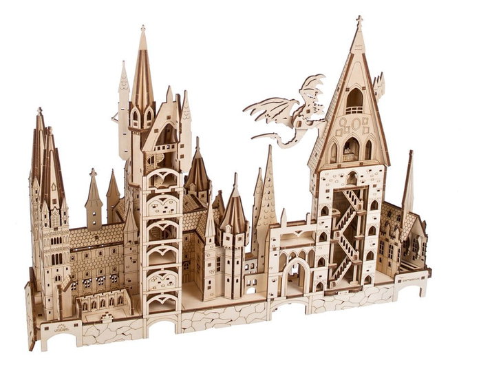 Ugears Château de Poudlard - Maquette en bois Harry Potter