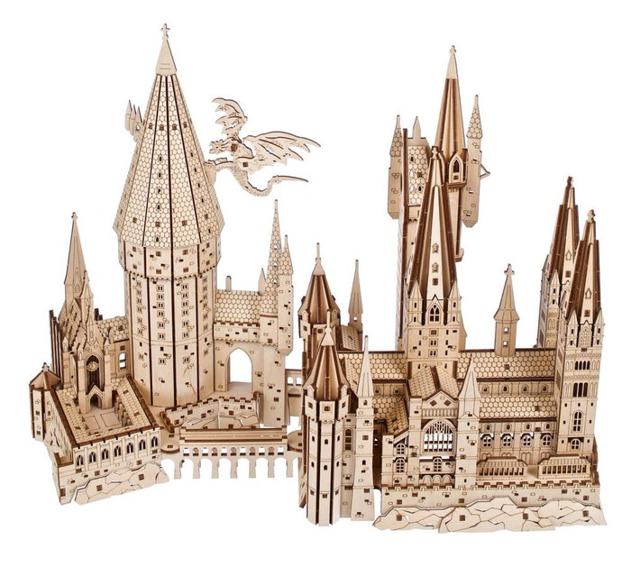 Ugears Château de Poudlard - Maquette en bois Harry Potter