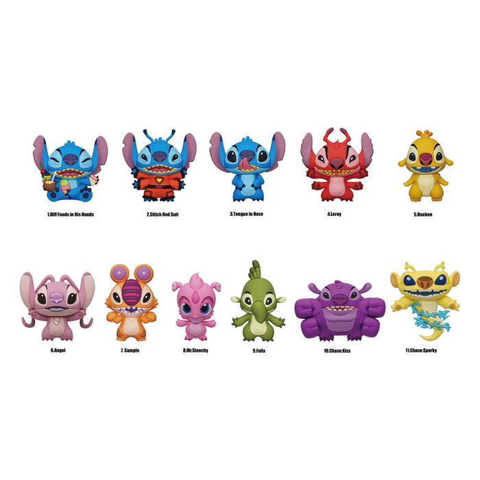 Lilo & Stitch série 5 présentoir porte-clés sac à dos (24) Lilo & Stitch série 5 présentoir porte-clés sac à dos (24)