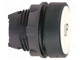 SCHNEIDER ELECTRIC Commutateur bouton-poussoir Harmony XB5 blanc