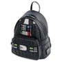 Loungefly Sac à dos Star Wars Dark Side Darth Vader 26 cm - Dimensions 22.5x26.2x11.2 cm
