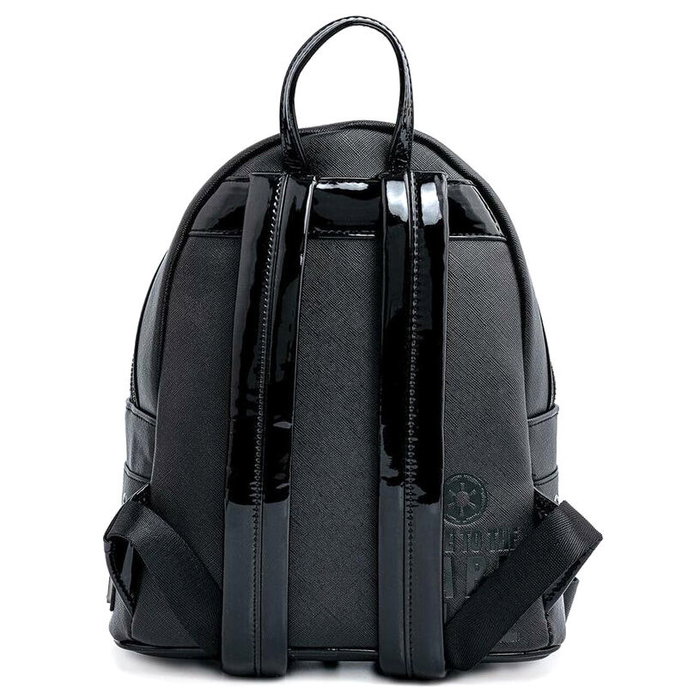 Loungefly Sac à dos Star Wars Dark Side Darth Vader 26 cm - Dimensions 22.5x26.2x11.2 cm