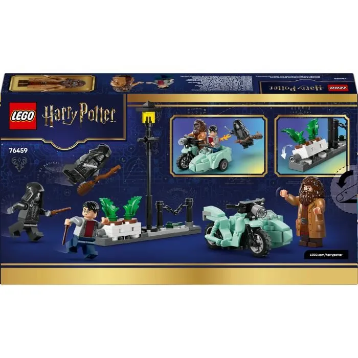Lego - Jeu de Construction LEGO Harry Potter 76459 - Hagrid et Harry s'Échappent de Privet Drive - Jouet Moto Volante pour Enfants de 8 Ans et Plus Lego - Jeu de Construction LEGO Harry Potter 76459 - Hagrid et Harry s'Échappent de Privet Drive - Jouet Moto Volante pour Enfants de 8 Ans et Plus